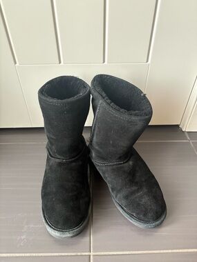 Black Ugg Style Boots